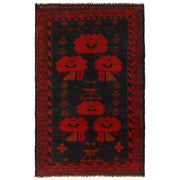 Multi Color Baluchi Rug 3' 7" x 6' 2" - No. AL99475