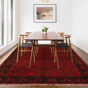 Afghan Khal Mohammadi Rug 6' 7" x 9' 6" - No. AL22485