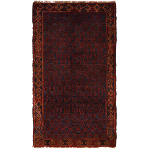Traditional Baloch Rug 2' 9" x 4' 10" - No. AL26889