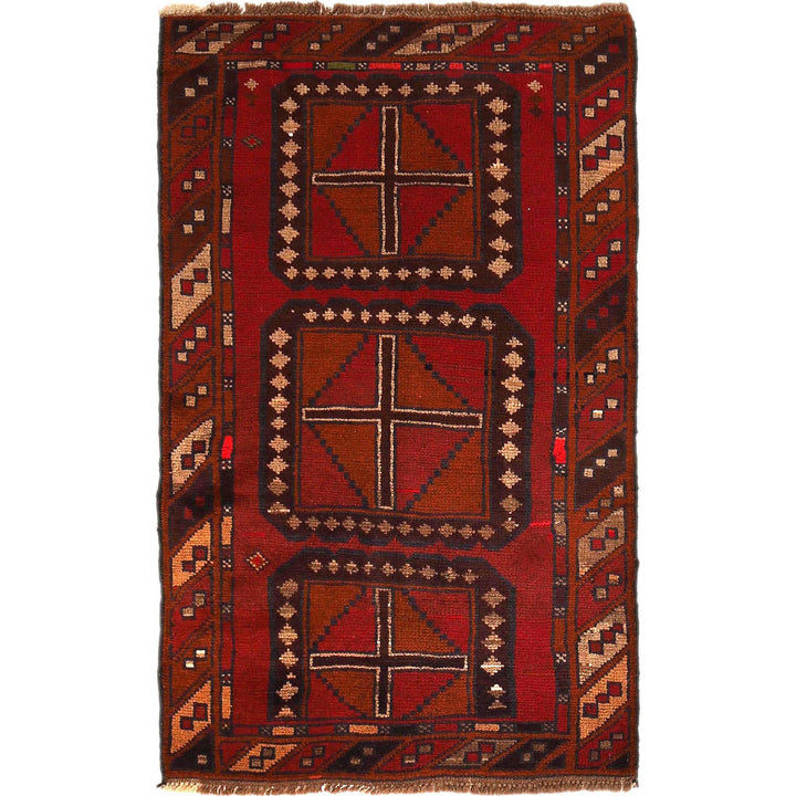 Tribal Baloch Rug 2' 9" x 4' 8" - No. AL15398