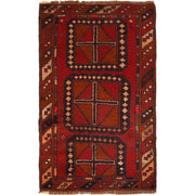 Tribal Baloch Rug 2' 9" x 4' 8" - No. AL15398