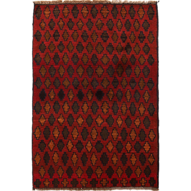 Handmade Balochi Rug 2' 11" x 4' 6" - No. AL29650