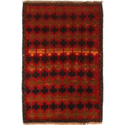 Red Color Baluchi Rug 2' 10" x 4' 5" - No. AL12705