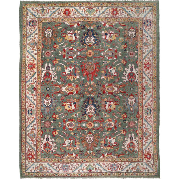 Turkish Design Oushak Rug 9' 5" x 11' 10" - No. AL38195