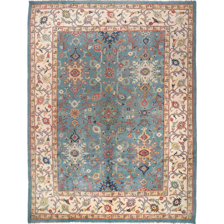 Modern Oushak Carpet 10' 1" x 13' 5" - No. AL42715