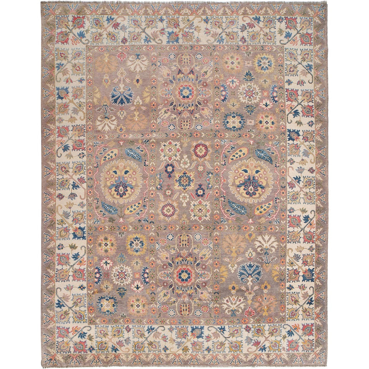Turkish Design Oushak Rug 9' 1" x 11' 7" - No. AL78714