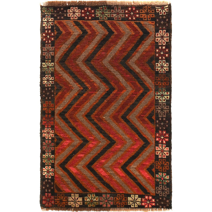 Multi Color Baluchi Rug 2' 10" x 4' 4" - No. AL72370