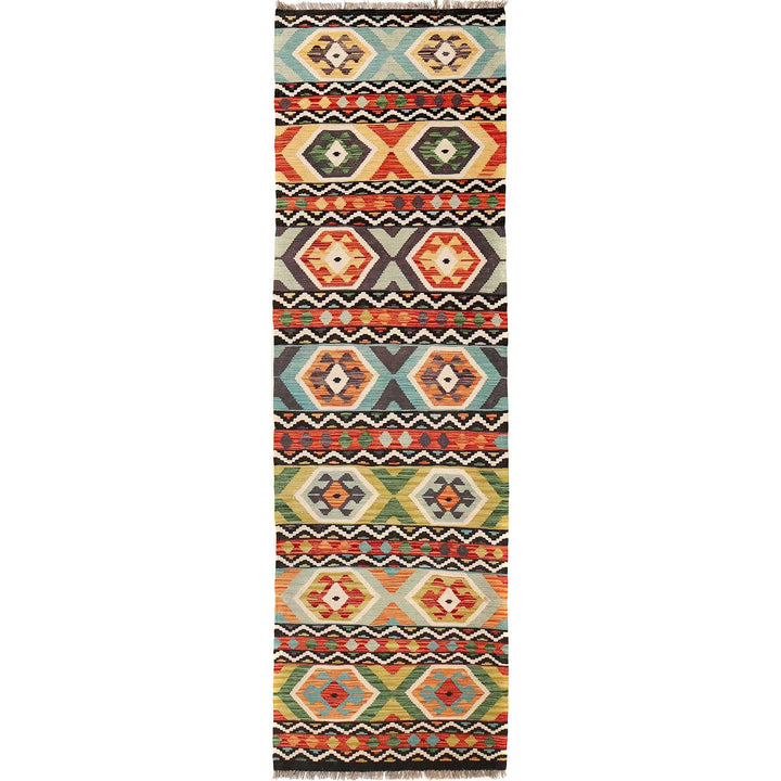 Long Chobi Kilim Runner 2' 9" x 9' 8" - No. AL20339