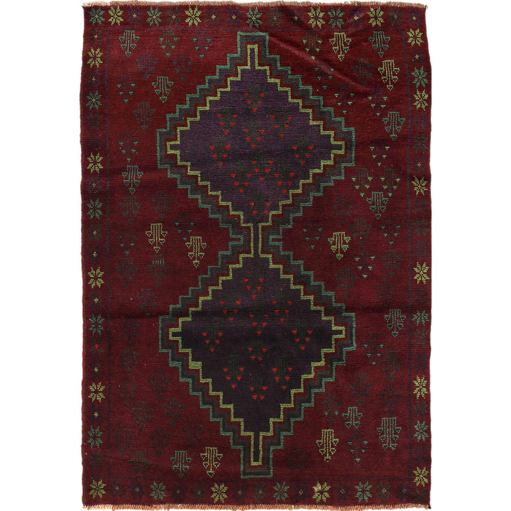 Multi Color Baluchi Rug 4' 5" x 6' 4" - No. AL41715