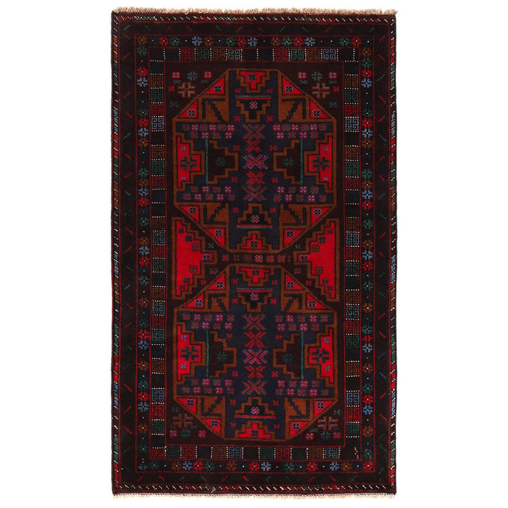 Tribal Baloch Rug 3' 1" x 5' 1" - No. AL75565