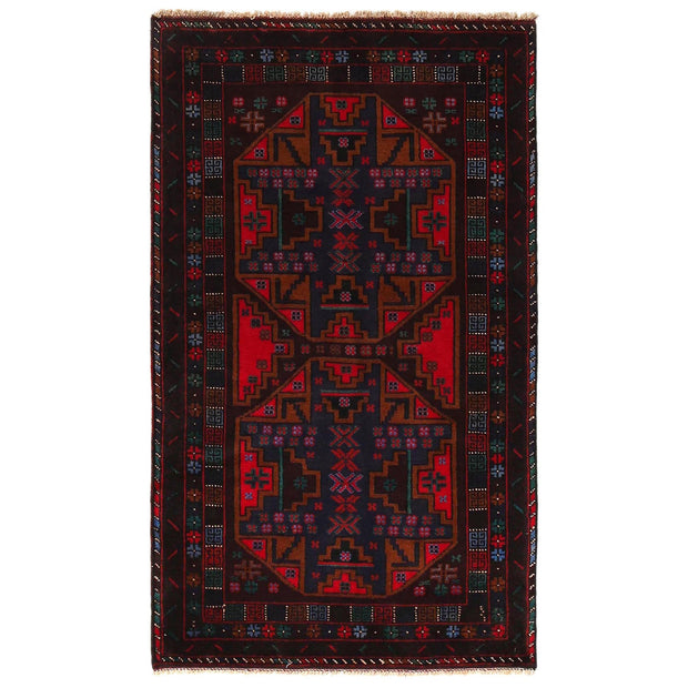 Tribal Baloch Rug 3' 1" x 5' 1" - No. AL75565