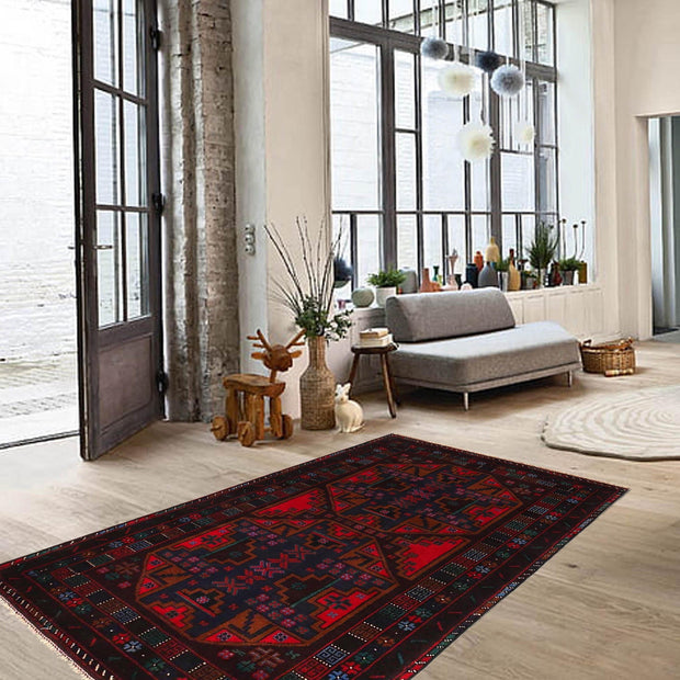 Tribal Baloch Rug 3' 1" x 5' 1" - No. AL75565