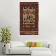 Handcrafted Afghan War Kilim 2' 8" x 4' 9" - No. AL71236