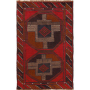 Tribal Baloch Rug 2' 11" x 4' 7" - No. AL82552