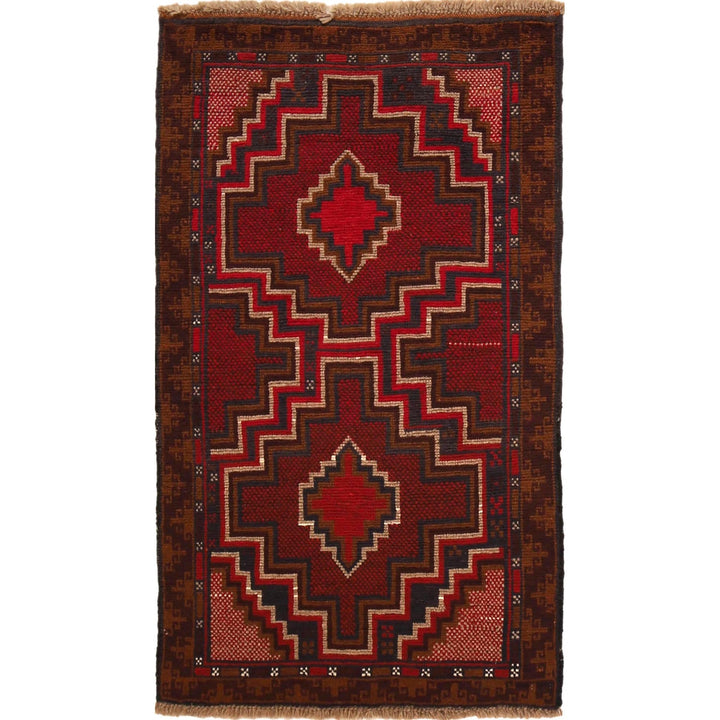 Tribal Baloch Rug 2' 7" x 4' 5" - No. AL55012