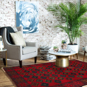 Tribal Baloch Rug 2' 8" x 3' 11" - No. AL71852