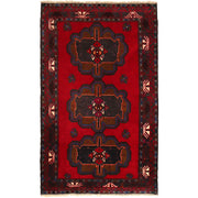 Red Baluchi Rug 2' 11" x 4' 11" - No. AL15481