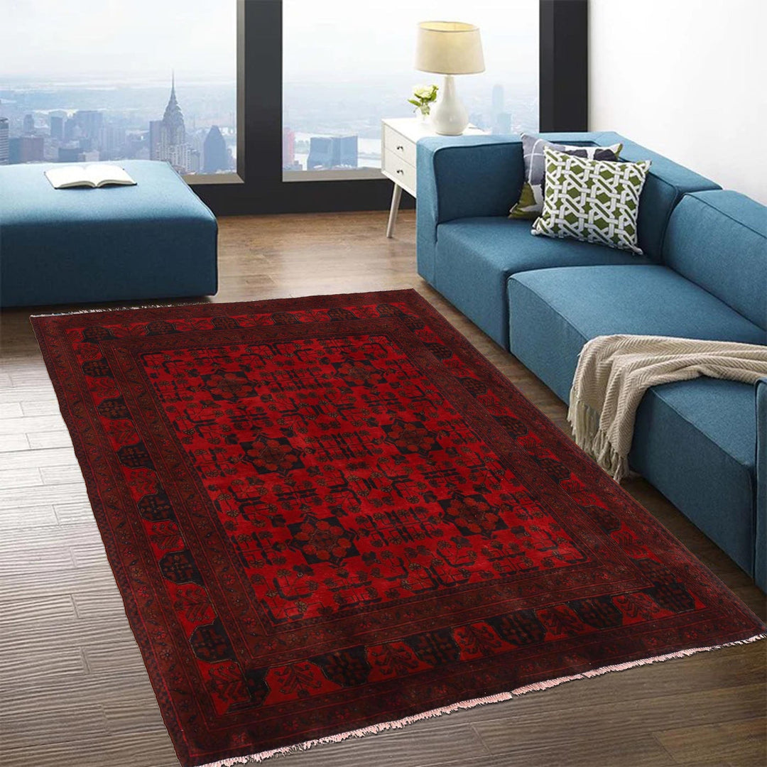 Medium Size Area Rug 5' 0" x 6' 4" - No. AL41866
