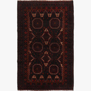 Hand Knotted Baluchi Rug 4' 0" x 6' 3" - No. AL27809