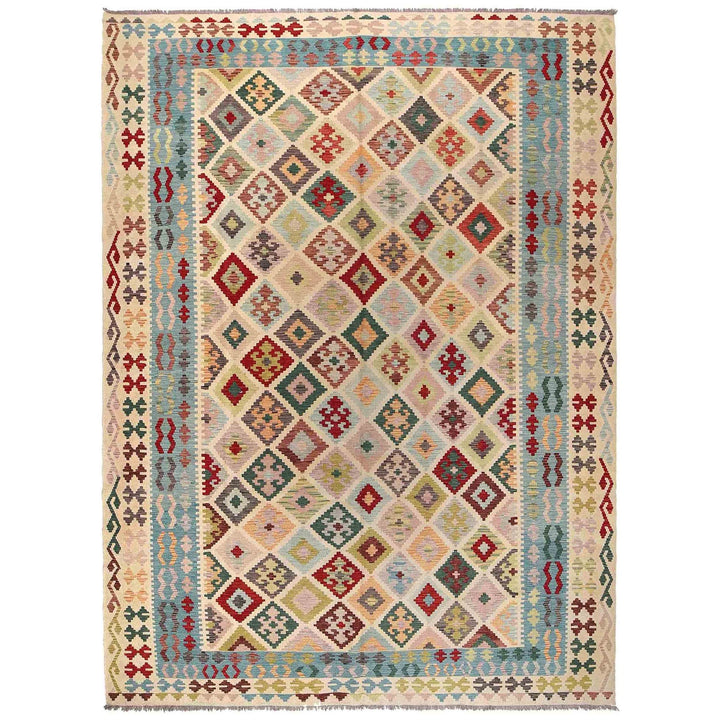 Hand Made Afghan Kilim 8' 6" x 11' 3" - No. AL89024