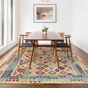 Hand Made Afghan Kilim 8' 6" x 11' 3" - No. AL89024