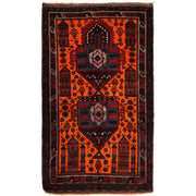 Orange Baluchi Rug 2' 10" x 5' 0" - No. AL42720