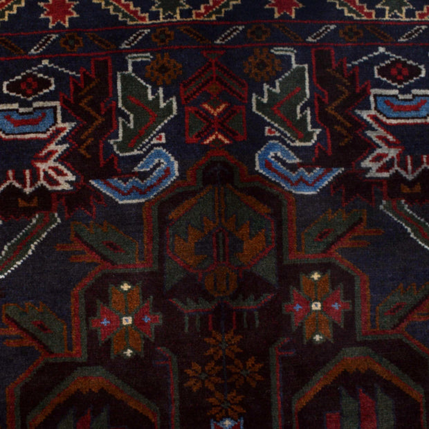 Traditional Baloch Rug 4' 2" x 7' 1" - No. AL83450