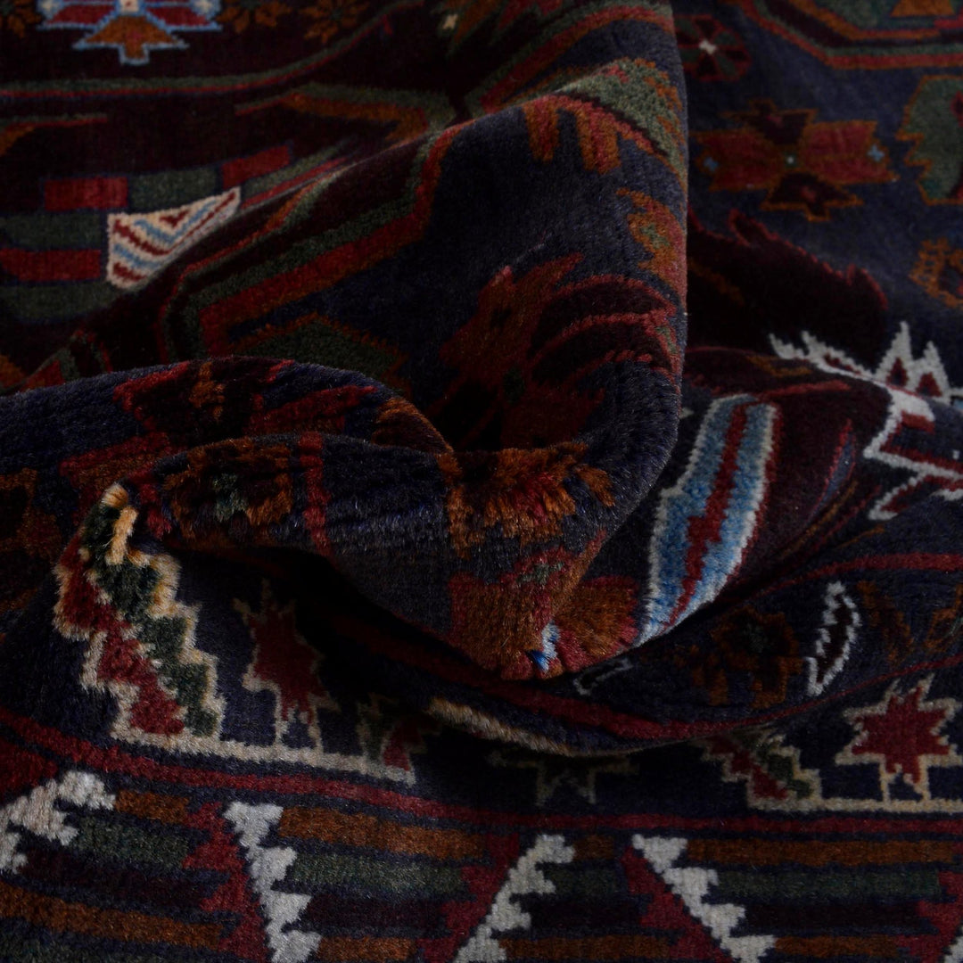 Traditional Baloch Rug 4' 2" x 7' 1" - No. AL83450