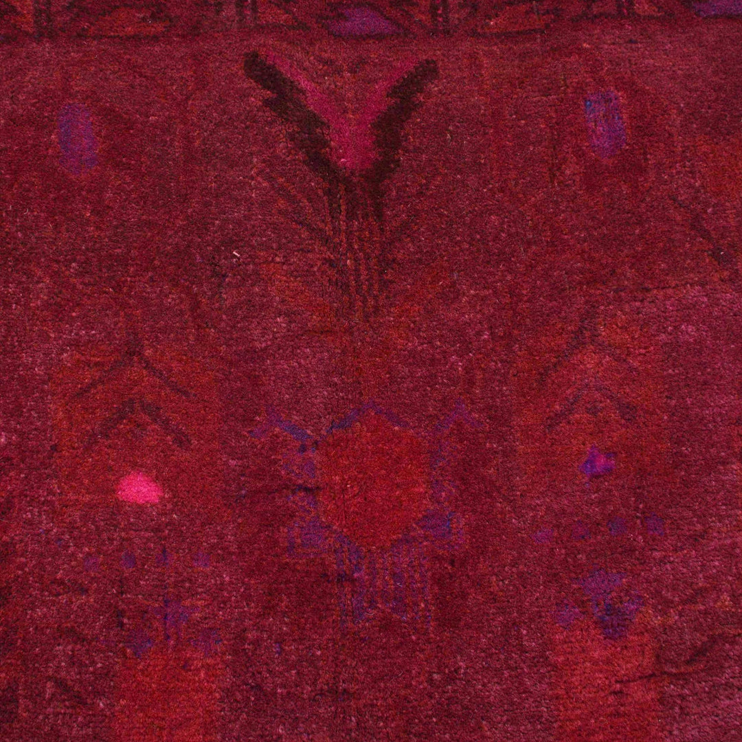 Handmade Overdye Carpet 4' 2" x 5' 7" - No. AL48656