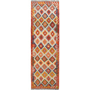 Long Kilim Runner 2' 11" x 10' 2" - No. AL95630