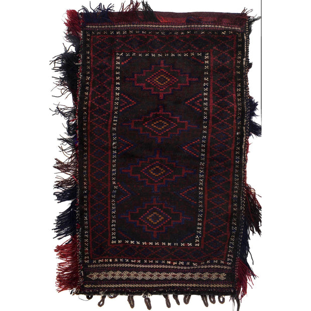 Afghan Balisht Cushion Rug  2' 2" x 3' 6" - No. AL83388