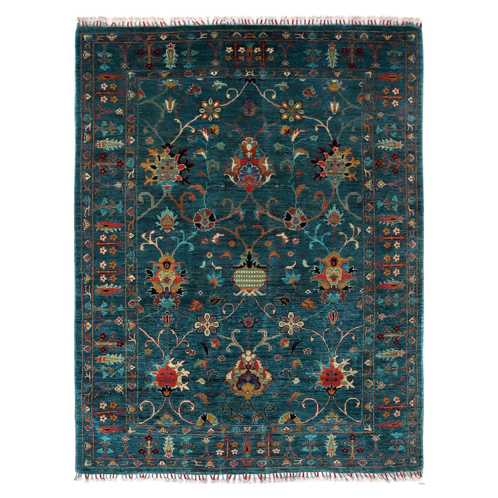 Hand knotted Contemporary Style Sultani Rug 4' 10" x 6' 6" - No. AL79118