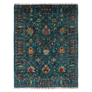 Hand knotted Contemporary Style Sultani Rug 4' 10" x 6' 6" - No. AL79118