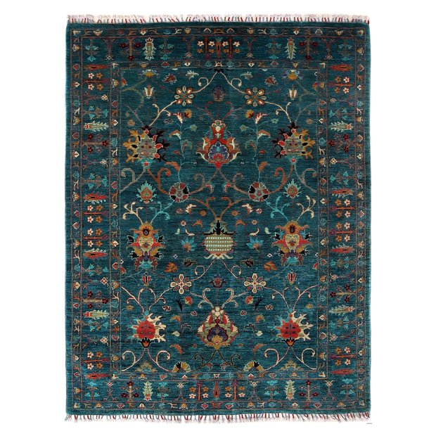Hand knotted Contemporary Style Sultani Rug 4' 10" x 6' 6" - No. AL79118