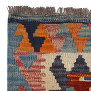 Hand Made Afghan Kilim Runner 2' 9" x 9' 11" - No. AL89360