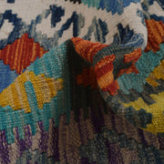 Hand Made Afghan Kilim Runner 2' 9" x 9' 8" - No. AL45543