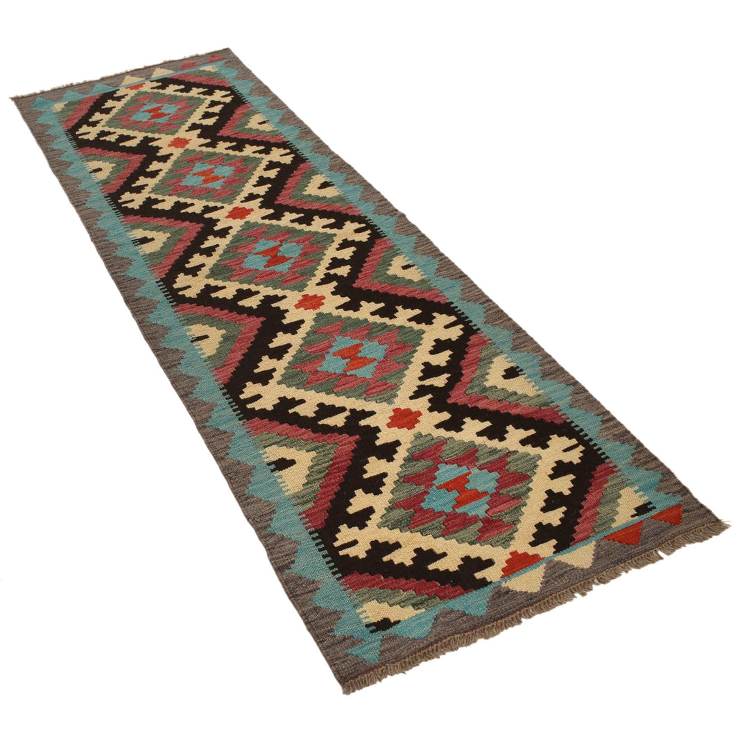 Hand Knotted Flatweave Kilim Runner 2' 2" x 6' 8" - No. AL42169