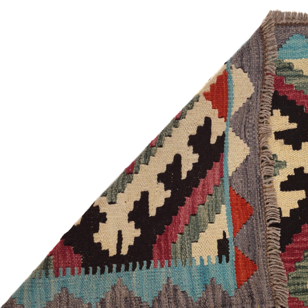 Hand Knotted Flatweave Kilim Runner 2' 2" x 6' 8" - No. AL42169