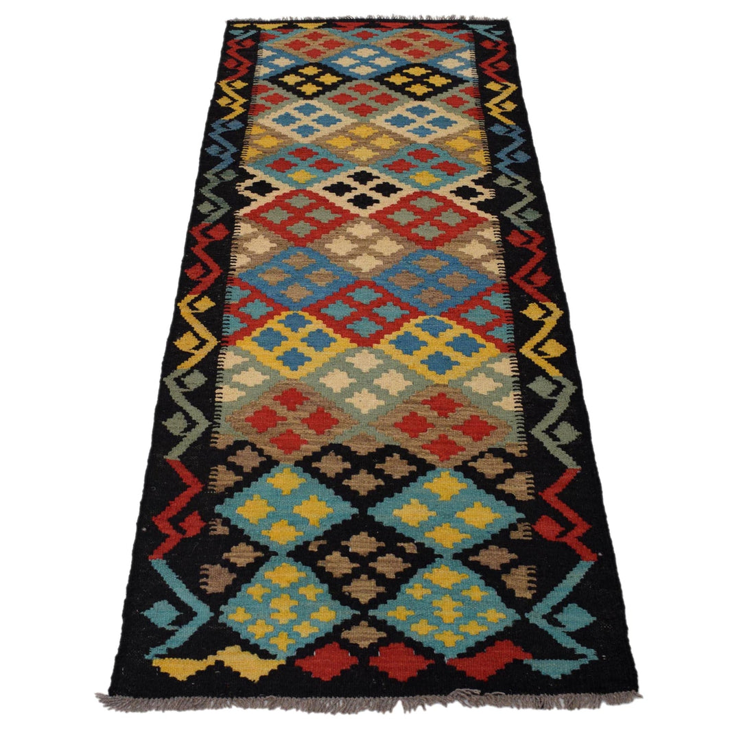 Hand Knotted Flatweave Kilim Runner 2' 2"x 6' 7" - No. AL77935
