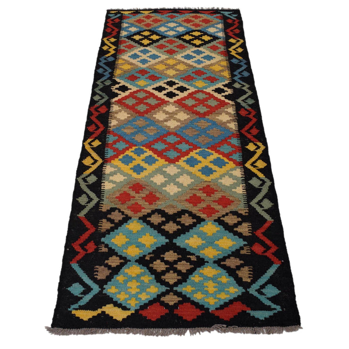 Hand Knotted Flatweave Kilim Runner 2' 2"x 6' 7" - No. AL77935