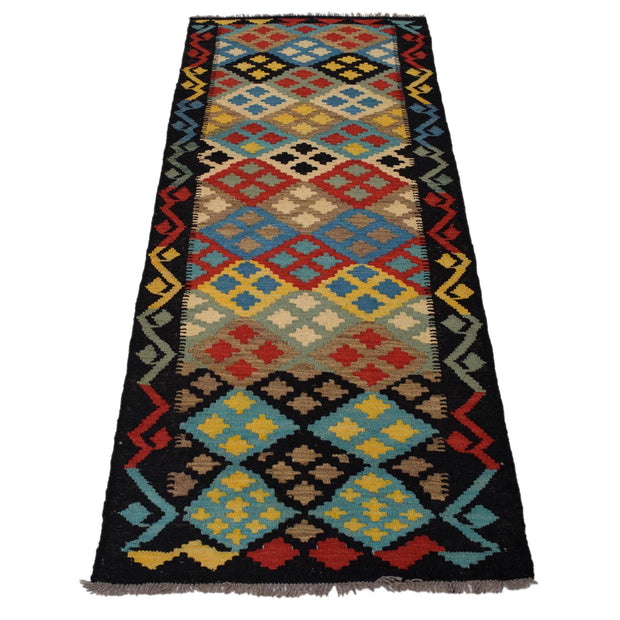 Hand Knotted Flatweave Kilim Runner 2' 2"x 6' 7" - No. AL77935