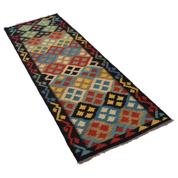 Hand Knotted Flatweave Kilim Runner 2' 2"x 6' 7" - No. AL77935