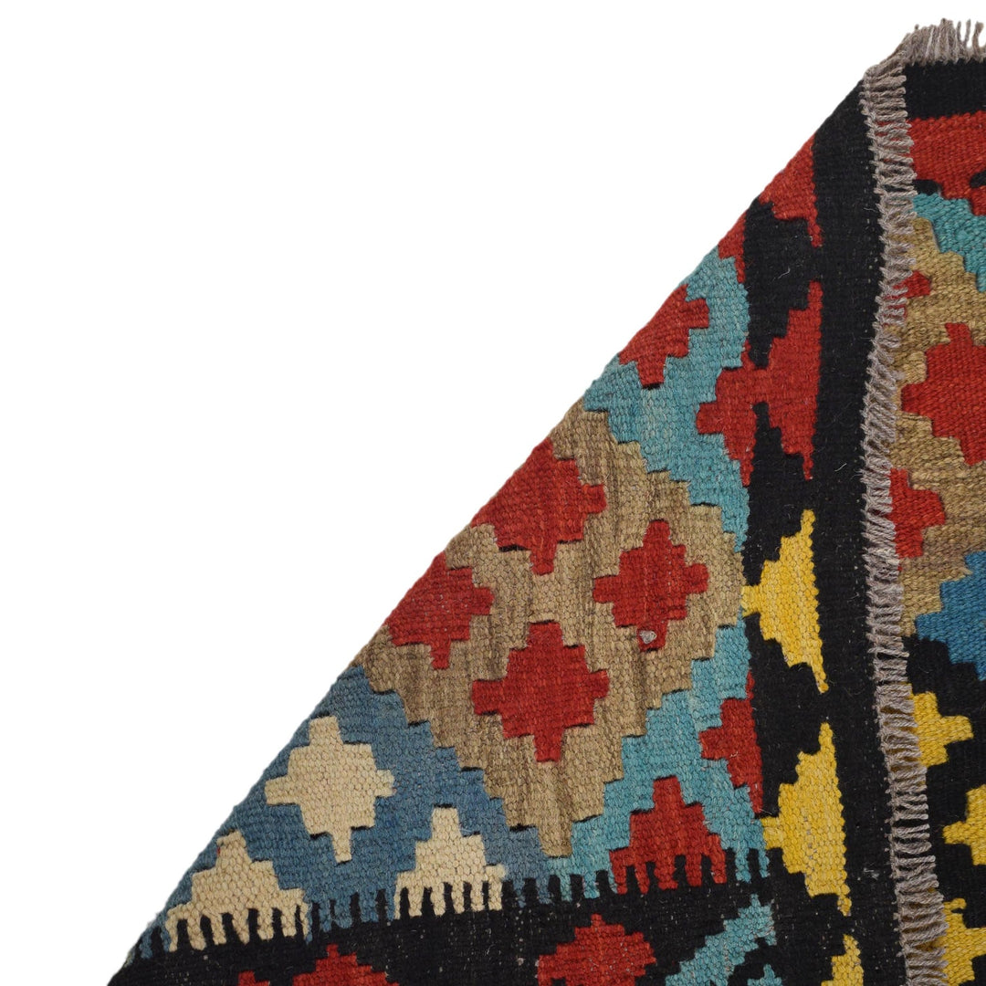 Hand Knotted Flatweave Kilim Runner 2' 2"x 6' 7" - No. AL77935