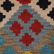 Colorful Flat-Weave Wool Kilim Runner 2' 2"x 6' 6" - No. AL69462