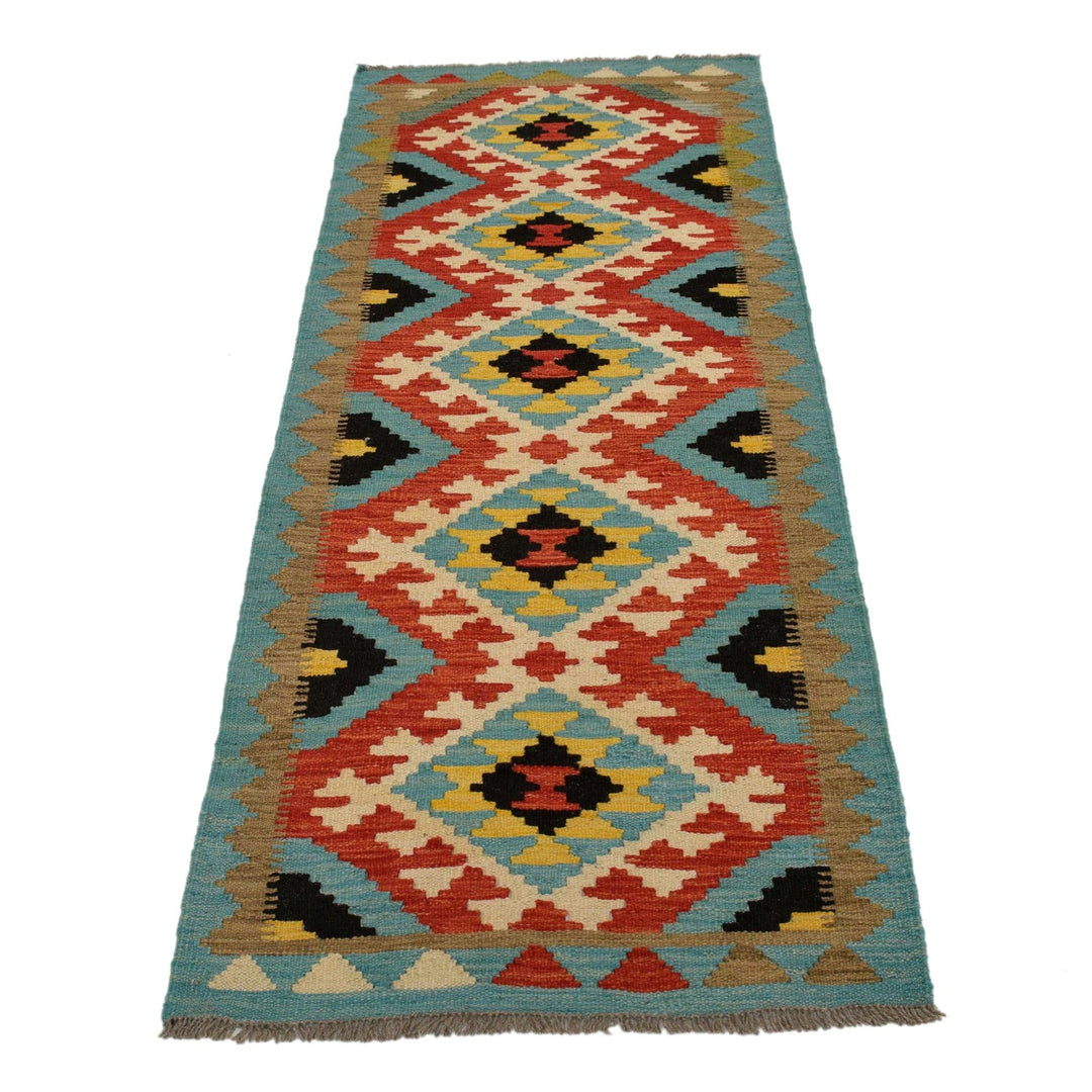 Short Kilim Runner 2' 2"x 6' 7" - No. AL28636