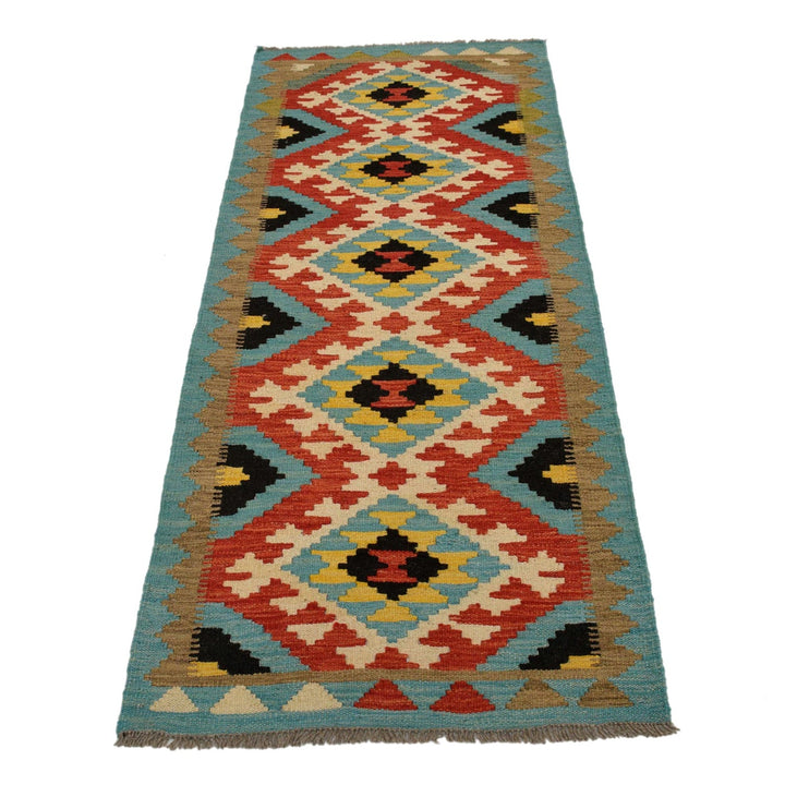 Short Kilim Runner 2' 2"x 6' 7" - No. AL28636