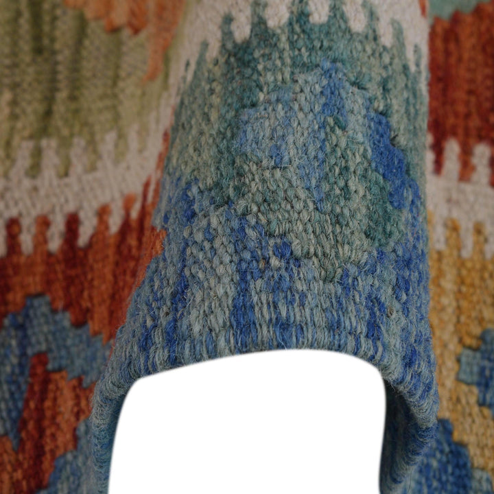 Hand Made Afghan Kilim Runner 1' 9" x 4' 9" - No. AL94660