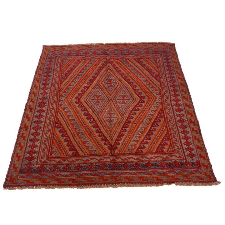 Small Square Mashwani Rug 4' 1" x 4' 3" - No. AL52220