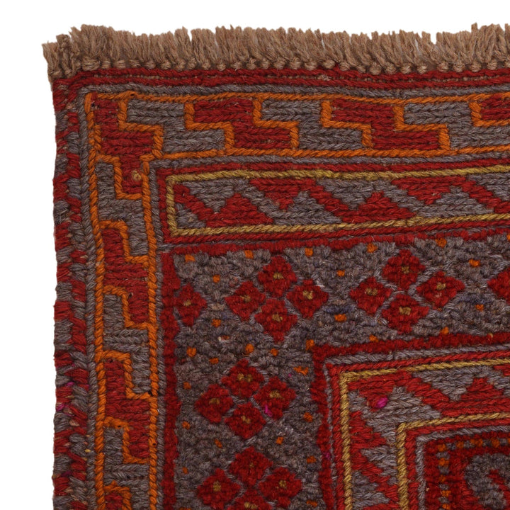 Small Square Mashwani Rug 4' 1" x 4' 3" - No. AL52220