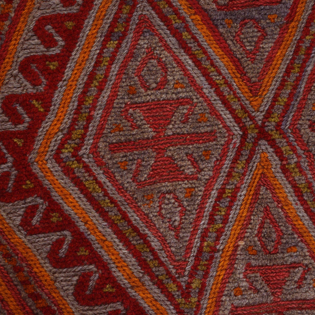 Small Square Mashwani Rug 4' 1" x 4' 3" - No. AL52220